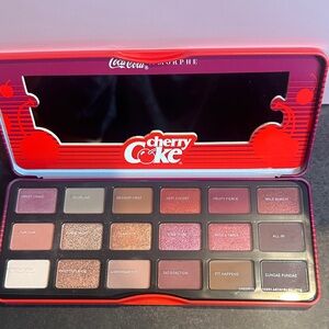 Morphe Cherry Coke Eyeshadow Palette - Bold Reds and Pinks